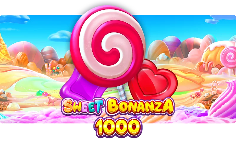 🍭甜蜜翻倍！《Sweet Bonanza 1000》老虎機，狂飆千倍獎金，一轉爆爽！